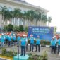 Menjelang perayaan hari raya Natal 2024 dan pergantian tahun ke 2025, PT PLN (Persero) memastikan kesiapan layanan kelistrikan secara menyeluruh. Kesiapan ini ditegaskan dalam Apel Siaga Kelistrikan Natal 2024 dan Tahun Baru 2025 (Nataru) di Kantor Pusat PLN, Senin (16/12). Foto: INIKEPRI.COM