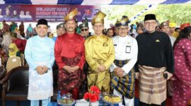 Foto bersama saat perayaan Hari Jadi Batam ke-195 tahun. Foto: INIKEPRI.COM