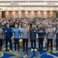 Wakil Wali Kota Batam Amsakar Achmad saat menghadiri penyerahan penghargaan Lomba Satkamling Polresta Barelang Award 2024 di Hotel AP Premier, Batuampar, Kamis (20/12/2024) malam. Foto: INIKEPRI.COM