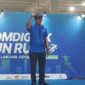 Wamenkomdigi Nezar Patria dalam acara Komdigi 5k Fun Run. Foto: Wahyu Sudoyo/InfoPublik