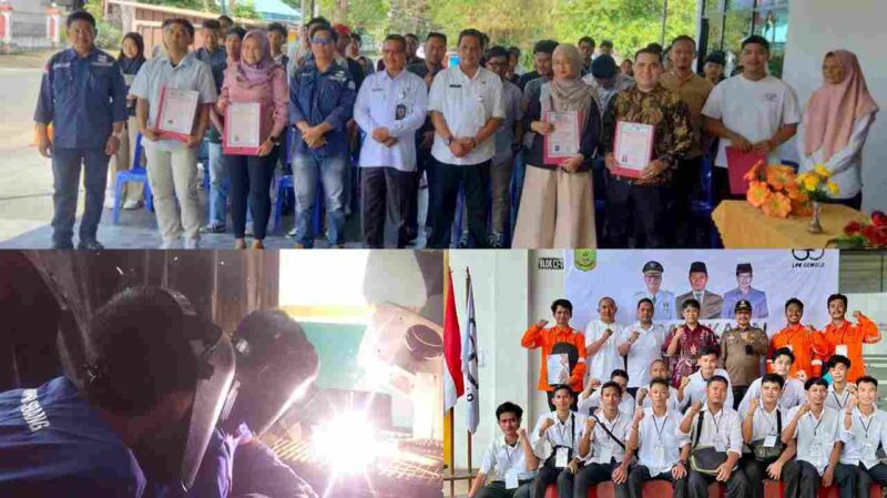 Dinas Tenaga Kerja, Koperasi, dan Usaha Mikro (Disnakerkopum) Kota Tanjungpinang terus berupaya menurunkan angka pengangguran melalui berbagai program pelatihan dan sertifikasi keterampilan untuk masyarakat. Foto: Diskominfo Tanjungpinang