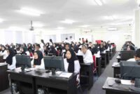 Pelaksanaan seleksi PPPK Pemko Tanjungpinang di ruang CAT Kantor BKPSD Pemko Tanjungpinang. Foto: Diskominfo Tanjungpinang 