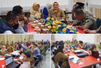 Pemerintah Kota Tanjungpinang melalui Dinas Perdagangan dan Perindustrian (Disdagin) menggelar rapat koordinasi terkait pemanfaatan lahan Kawasan Gurindam 12 untuk Pedagang Kaki Lima (PKL). Foto: Diskominfo Tanjungpinang 