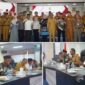Pemerintah Kota Tanjungpinang menggelar acara Silaturahmi bersama Wali kota dan Wakil Wali kota terpilih, Lis Darmansyah dan Raja Ariza, bertempat di Aula Sultan Sulaiman Badrul Alamsyah lantai 3 Kantor Wali Kota Tanjungpinang, Selasa (24/12/2024). Foto: Diskominfo Tanjungpinang 