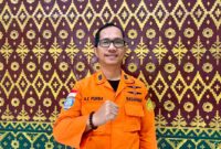 Kepala Seksi Operasi dan Siaga Kantor Pencarian dan Pertolongan Tanjungpinang, Ahmad Efendy Purba. Foto: Diskominfo Tanjungpinang 