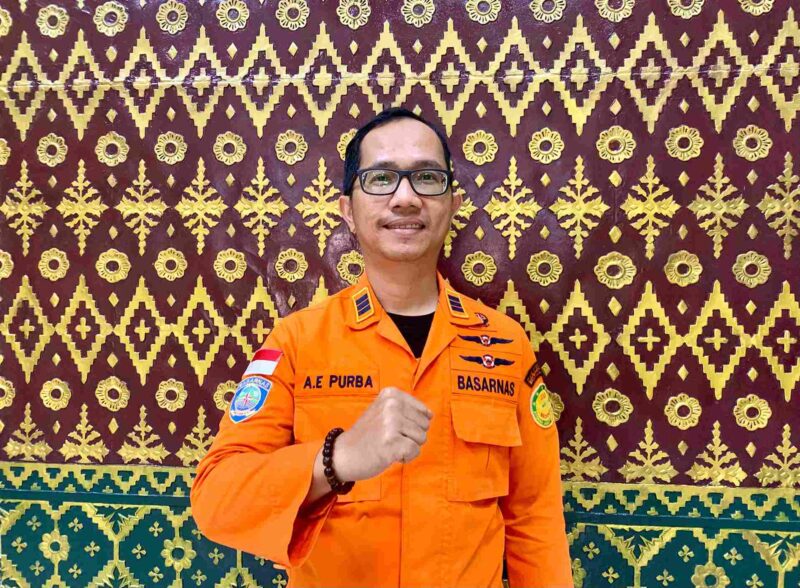Kepala Seksi Operasi dan Siaga Kantor Pencarian dan Pertolongan Tanjungpinang, Ahmad Efendy Purba. Foto: Diskominfo Tanjungpinang 