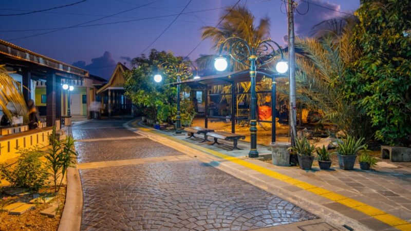 Kondisi Pulau Penyengat, Kota Tanjungpinang, Kepulauan Riau yang telah di tata oleh Kementerian Pekerjaan Umum melalui BPPW Kepri Ditjen Cipta Karya. Foto : Biro Komunikasi Publik PU