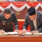 Dewan Perwakilan Rakyat Daerah (DPRD) Provinsi Kepulauan Riau dan Pemerintah Provinsi Kepri akhirnya sepakat menetapkan Anggaran Pendapatan dan Belanja Daerah (APBD) Provinsi Kepri Tahun 2025 dengan total anggaran sebesar Rp3,918 triliun. Foto: Diskominfo Kepri