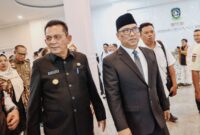 Ansar Ahmad dan Nyanyang Haris Pratamura sebagai Gubernur dan Wakil Gubernur Provinsi Kepulauan Riau untuk periode 2025-2030. Foto: Diskominfo Kepri 