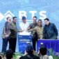 Groundbreaking pembangunan pabrik hilirisasi timah PT. Batam Timah Sinergi dan Peresmian PT. Tri Charislink Indonesia di Sei Lekop, Batam. Foto: Diskominfo Kepri 