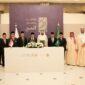 Pemerintah Republik Indonesia bersama Pemerintah Kerajaan Arab Saudi telah menandatangani kesepakatan perhajian (MoU) untuk musim haji 1446 H /2025 M. Penandatanganan kesepakatan ini dilakukan Menteri Agama Nasaruddin Umar dan Menteri Haji dan Umrah Arab Saudi Tawfiq F. Al-Rabiah, di Jeddah. Foto Istimewa/Humas Kemenag