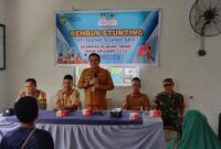 Pemerintah Kelurahan Sekanak Raya bersama UPT Puskesmas Belakangpadang menggelar Rembuk Stunting 2025 di Aula Kantor Lurah Sekanak Raya, Selasa (14/1) lalu. Foto: INIKEPRI.COM