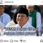 Unggahan video yang menarasikan Presiden Prabowo Subianto mengumumkan libur 45 hari pada bulan Ramadhan. Foto: TikTok/INIKEPRI.COM