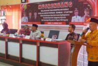 Musyawarah Perencanaan Pembangunan (Musrenbang) tingkat Kelurahan Tanjungpinang Barat tahun 2025 berlangsung di aula lantai 2 Kantor Kelurahan Tanjungpinang Barat, Kamis (23/01/2025). Foto: Diskominfo Tanjungpinang