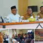 Pemerintah Kota Tanjungpinang melalui Badan Perencanaan, Penelitian, dan Pengembangan (Bappelitbang) menggelar Musyawarah Perencanaan Pembangunan (Musrenbang) tingkat Kelurahan Tanjung Unggat, Kecamatan Bukit Bestari, dengan tema “Kolaborasi dan Harmonisasi Dalam Geliat Investasi Bagi Mengakselerasi Pertumbuhan Ekonomi Kota Tanjungpinang yang Berbasis pada Pemberdayaan Masyarakat”. Kegiatan dilaksanakan di Aula Kelurahan Tanjung Unggat, dipimpin oleh Kepala Bappelitbang Kota Tanjungpinang, Riono. Foto: Diskominfo Tanjungpinang 