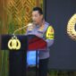 Kapolri Jenderal Pol. Listyo Sigit Prabowo saat konferensi pers rilis akhir tahun 2024, Selasa (31/12/2024). Foto: dok. Humas Polri.