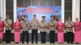 AKBP Apri Fajar Hermanto, S.I.K., Kapolres Lingga pimpin kegiatan serah terima jabatan (sertijab) PJU Polres Lingga, Kamis, 23 Januari 2025. Foto: INIKEPRI.COM