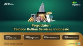 Menyambut Tahun Baru 2025 PT Pegadaian mendapat kado spesial berupa izin menjalankan kegiatan usaha bulion yang dikeluarkan oleh Otoritas Jasa Keuangan (OJK), melalui surat Persetujuan Penyelenggaraan Kegiatan Usaha Bulion PT Pegadaian dengan nomor surat S-325/PL.02/2024. Foto: Pegadaian