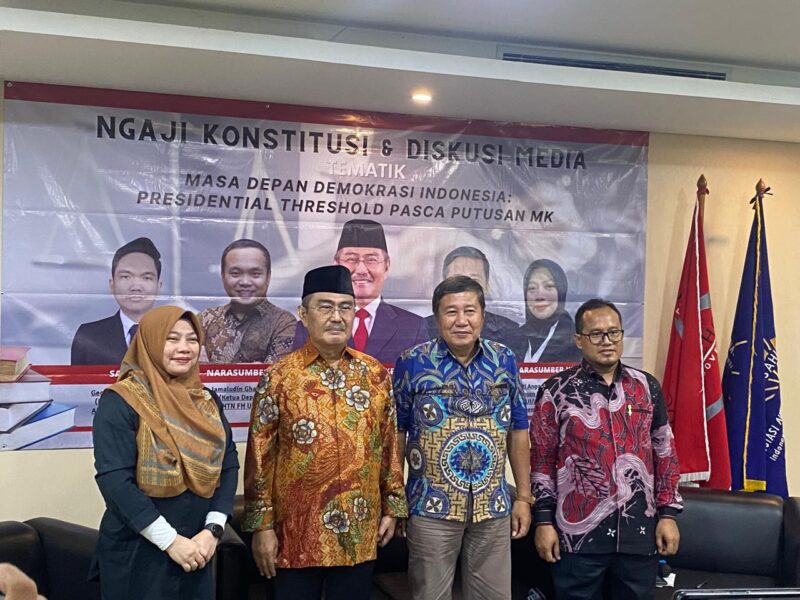 Pakar Hukum Kepemiluan Universitas Indonesia (UI) sekaligus Anggota Dewan Pembina Perludem, Titi Anggraini dalam Ngaji Konstitusi. Foto: Istimewa 