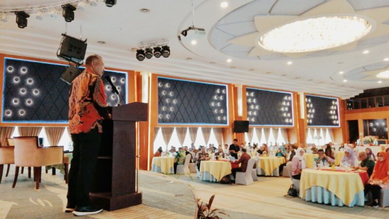 Rapat Koordinasi Pelaksanaan Anggaran Pendapatan dan Belanja Daerah (APBD) Tahun 2025 di Hotel Nagoya Hill, Batam. Foto: Diskominfo Kepri 