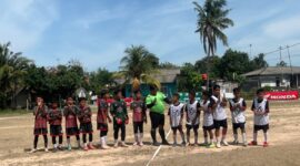 Tim sepak bola kebanggaan MIS Nurul Huda, Nurul Huda FC, resmi ambil bagian dalam Kejuaraan Kebersamaan Cup V Turnamen Mini Soccer U-12 Tahun 2025 yang berlangsung di Lapangan SD 04 Tebing, Sabtu (8/2/2025). Foto: INIKEPRI.COM