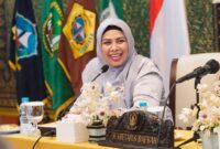 Tim Penggerak Pemberdayaan dan Kesejahteraan Keluarga (TP PKK) Provinsi Kepulauan Riau menggelar rapat sinkronisasi Program Kerja PKK bersama Organisasi Perangkat Daerah (OPD) di Gedung Daerah, Tanjungpinang, Jumat (31/1/2025). Foto: Diskominfo Kepri 