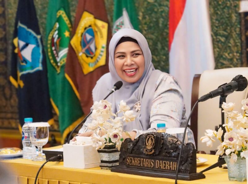 Tim Penggerak Pemberdayaan dan Kesejahteraan Keluarga (TP PKK) Provinsi Kepulauan Riau menggelar rapat sinkronisasi Program Kerja PKK bersama Organisasi Perangkat Daerah (OPD) di Gedung Daerah, Tanjungpinang, Jumat (31/1/2025). Foto: Diskominfo Kepri 