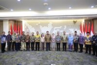 Pelantikan Kepala dan Wakil Kepala Badan Pengusahaan Kawasan Perdagangan Bebas dan Pelabuhan Bebas Batam (BP Batam) di Ruang Rapat Loka Kretagama, Gedung Ali Wardhana Lantai III Kantor Kementerian Koordinator Bidang Perekonomian, Jakarta Pusat. Foto: INIKEPRI.COM/Diskominfo Kepri 