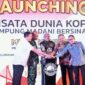 Sekretaris Daerah Provinsi Kepulauan Riau, Drs. Adi Prihantara, mewakili Gubernur Kepri menghadiri Launching 'Wisata Dunia Kopi' Kampung Madani Bersinar yang digelar Badan Narkotika Nasional Provinsi (BNNP) Kepri di Kelurahan Muka Kuning, Batam, Kamis (13/2). Foto: Diskominfo Kepri 