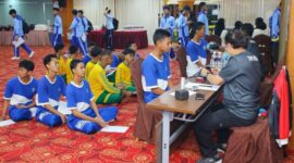 Pemerintah Kota Batam melalui Badan Kesatuan Bangsa dan Politik (Kesbangpol) melaksanakan seleksi Pasukan Pengibar Bendera Pusaka (Paskibraka). Foto: INIKEPRI.COM