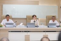 silaturahmi dan perkenalan dengan seluruh Kepala Organisasi Perangkat Daerah (OPD) dan Camat di lingkungan Pemerintah Kota Batam, di Kantor Wali Kota Batam, Selasa (25/2/2025). Foto: INIKEPRI.COM/Media Center Batam 