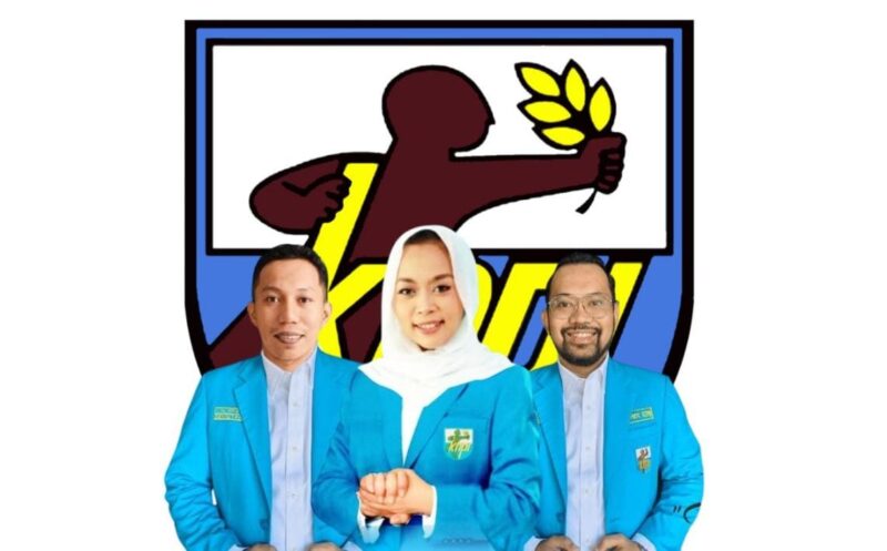 KSB KNPI Kepri: Dewi Socowati, Muhammad Irfan dan Andhi Kusuma. Foto: KNPI Kepri