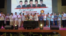 Rapat Kerja Daerah (Rakorda) DPD Partai Gerindra yang diselenggarakan di Hotel Aston & Residence Pelita, Kota Batam. Foto: INIKEPRI.COM