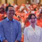 Amsakar Achmad dan Li Claudia Chandra. Foto: INIKEPRI.COM/Arie Levis
