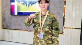 Li Claudia Chandra, Wakil Wali Kota Batam dan Ex Officio Wakil Kepala BP Batam di Akmil Magelang. Foto: Instagram @li.claudia.chandra