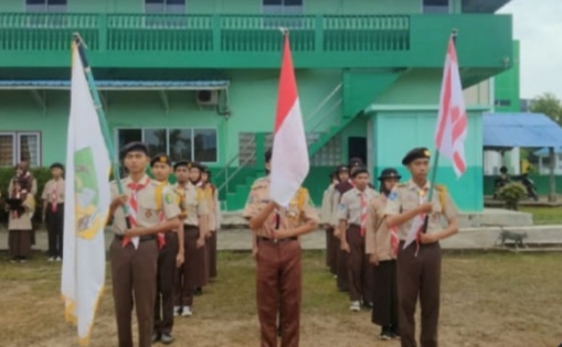 Pelantikan Dewan Ambalan Sultan Mahmud Engku Putri Masa Bakti 2025-2026. Foto: INIKEPRI.COM