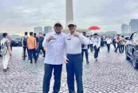 Wali Kota Tanjungpinang terpilih periode 2025-2030 H. Lis Darmansyah dan H. Raja Ariza. Foto: INIKEPRI.COM/Diskominfo Tanjungpinang 