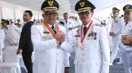 Lis Darmansyah dan Raja Ariza. Foto: INIKEPRI.COM/Diskominfo Tanjungpinang 