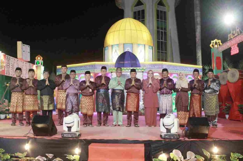 Kecamatan Tanjungpinang Barat gelar Pembukaan Musabaqah Tilawatil Qur’an dan Hadist (MTQH) XIX Tahun 2025 di halaman Masjid Al Azhar, Kelurahan Kampung Baru, Kamis (20/02/2025) malam. Foto: INIKEPRI.COM