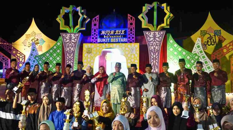 Musabaqah Tilawatil Qur’an dan Hadits (MTQH) ke XIX Tingkat Kecamatan Bukit Bestari Tahun 2025 resmi ditutup. Foto: INIKEPRI.COM/Diskominfo Tanjungpinang
