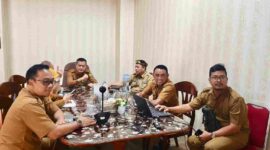 Kementerian Dalam Negeri (Kemendagri) menggelar rapat koordinasi (rakor) secara virtual untuk membahas persiapan pelantikan Kepala Daerah (KDH) dan Wakil Kepala Daerah (WKDH) terpilih hasil Pilkada Serentak 2024, Senin (3/2/2025). Foto: Diskominfo Tanjungpinang 