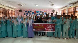 Guna mencegah penyalahgunaan Narkoba di kalangan pelajar Sat ResNarkoba Polres Lingga lakukan Sosialisasi kepada SMA Negei 2 Singkep, Jumat 31 Januari 2025. Foto: Humas Polres Lingga 