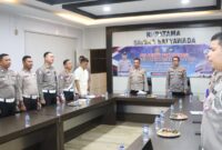 Dalam rangka menciptakan kondisi keamanan, keselamatan, ketertiban, dan kelancaran lalu lintas (Kamsektibcarlantas) menjelang Idul Fitri 1446 H Tahun 2025, Polres Lingga akan menggelar Operasi Keselamatan Seligi Tahun 2025 yang akan berlangsung selama 14 hari, mulai tanggal 10 Februari hingga 23 Februari 2025, dengan tema “Tertib Berlalu Lintas Guna Terwujudnya Asta Cita”, Sabtu (8/2/2025). Foto: INIKEPRI.COM