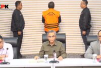 Komisi Pemberantasan Korupsi (KPK) melakukan penahanan terhadap Sekretaris Jenderal PDI Perjuangan, Hasto Kristiyanto (HK), pada Kamis (20/2/2025). Foto: Youtube KPK