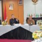 Wakil Gubernur Kepri Nyanyang Haris Pratamura bersilaturahmi bersama Sekretariat Dewan Kawasan Perdagangan Bebas dan Pelabuhan Bebas (DK BPBP) Bintan-Karimun di Gedung Graha Kepri, Batam. Foto: INIKEPRI.COM/Diskominfo Kepri 