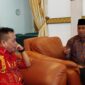Kepala Kemenag Lingga sedang membahas persiapan MTQ. Foto: INIKEPRI.COM
