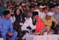 di Masjid Sultan Mahmud Riayat Syah, Batuaji, Senin (17/3/2025). Foto: INIKEPRI.COM