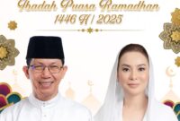 Flyer ucapan Marhaban ya Ramadan Pemko Batam. Foto: Media Center Batam 