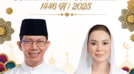 Flyer ucapan Marhaban ya Ramadan Pemko Batam. Foto: Media Center Batam 