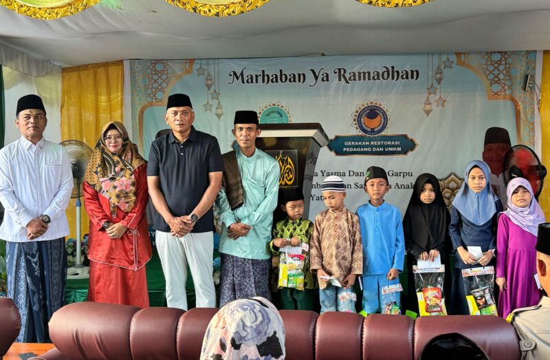 Ketua Umum DPP GARPU Pietra Machreza Paloh berbuka bersama dengan Yayasan Asma Husnul khatimah. Foto: INIKEPRI.COM